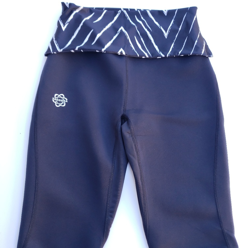 Zaggora Hot Pant Black High Waist Sz XL